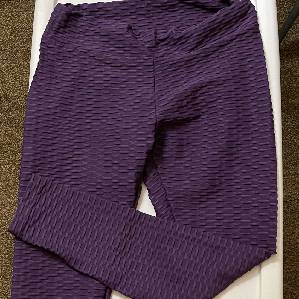 Work out pants with butt lift xl